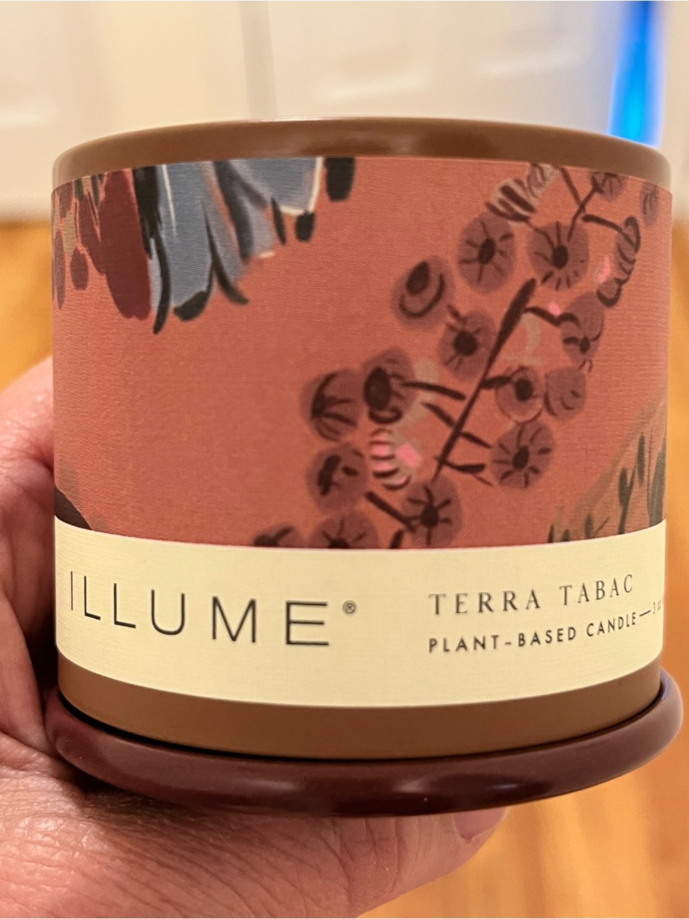Illume Terra Tabac Scented Travel Tin Candle - set of 3